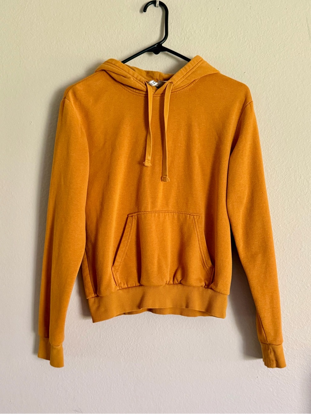 Divided H&M Mustard Yellow Pullover Hoodie